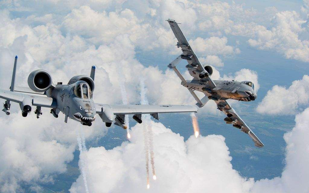 A-10攻擊機全掛載武器，空中力量的銳利之劍，A-10攻擊機全掛載武器，空中銳利之劍展現實力